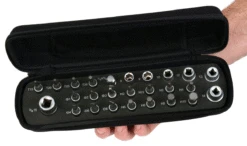 Jeu De Clés à Cliquet Comp 1/4" Avec Embouts 10 Jeu De Clés à Cliquet Comp 1/4" Avec Embouts -Vélos Équip Magasin 20044187 2