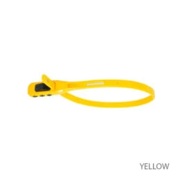 Hiplok Z LOK Combo Serrure à Combinaison à Câble Avec Noyau En Acier -Vélos Équip Magasin 20113707 40303049 Hiplok ZLOK Combo Kabelbinderschloss mit Stahlkern und Zahlenschloss ZCOM1YL yellow schrift