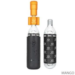 Peaty's Gonfleur De Pneu CO2 Holeshot - Road & Gravel (16g) -Vélos Équip Magasin 5060541583832PeatysHoleshotCO2TyreInflator Road Gravel16gmango5 label
