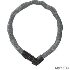 Abus Coffre-fort 1385/75 Serrure à Chaîne -Vélos Équip Magasin 88010 1385 75 GREY STARS RET 3