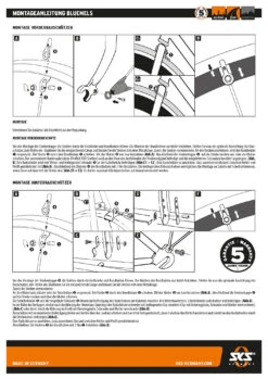 Kit De Protection De Roue Bluemels Matt 35 -Vélos Équip Magasin AB bedienungsanleitung BLUEMELSKVCVEgEfzSSUq