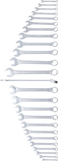 Jeu De Clés Mixtes 25 Pièces -Vélos Équip Magasin BGS technic 1196 01 Maul Ringschl ssel Satz 25 teilig