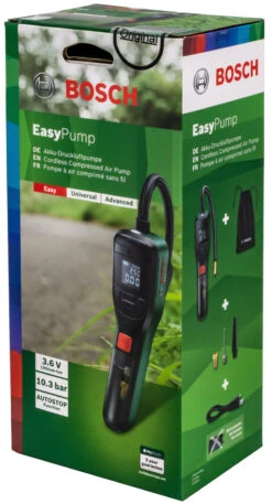 Bosch Pompe à Air à Batterie EasyPump 10,3bar -Vélos Équip Magasin Bosch EasyPump 10 3bar Akku Druckluftpumpe 2199600100 c
