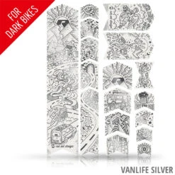 Frame:TAPE 3000 - Film De Protection Du Cadre -Vélos Équip Magasin FrameTape 0004 VanLife Silver Artikel