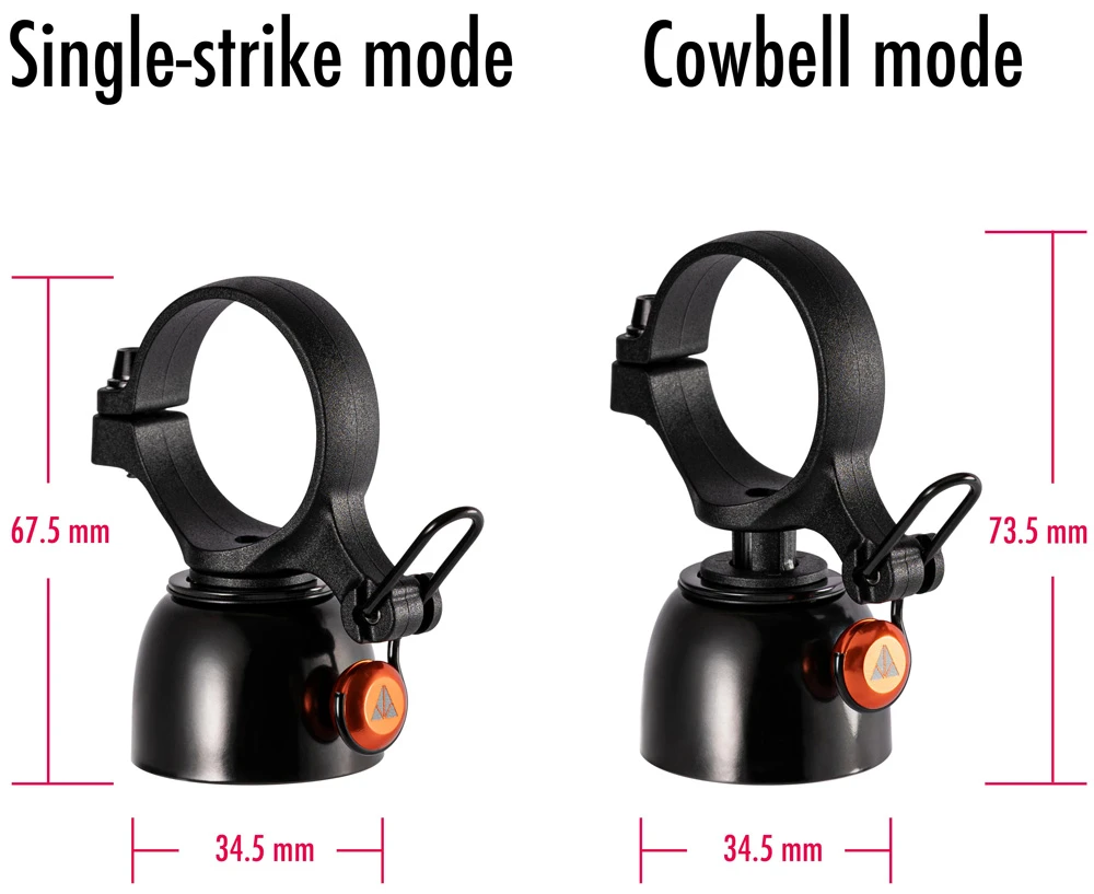 Cricket - Sonnette De Vélo Double Mode 3 Cricket - Sonnette De Vélo Double Mode – Image 3