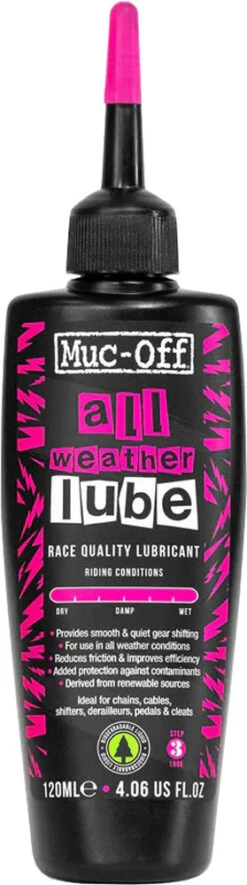 Muc-Off Huile Pour Chaîne All Weather Lube 120ml