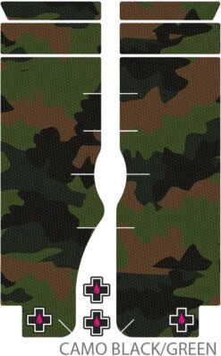 Muc-Off Protection Des Fourches Kit -Vélos Équip Magasin Muc Off Fork Protection Kit camo black green