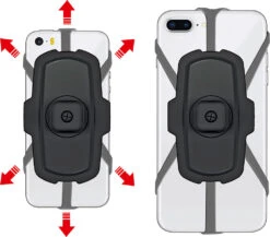 KLICKfix Phonepad Quad Mini Support Pour Smartphone -Vélos Équip Magasin Rixen Kaul PhonePad 2720 3