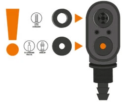 Kit De Caoutchouc De Valve MV Easy -Vélos Équip Magasin SKS GERMANY MV Easy Ventilgummiset 11683 d