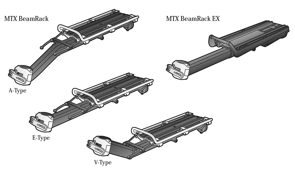 Topeak MTX BeamRack A-Type 2 Topeak MTX BeamRack A-Type – Image 2