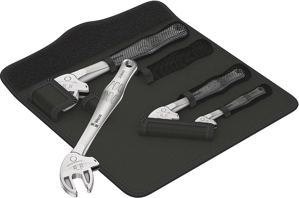 Wera 6004 Joker 4 Set 1 Jeu De Clés à Fourche Auto-ajustables 1 Wera 6004 Joker 4 Set 1 Jeu De Clés à Fourche Auto-ajustables