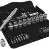 Wera 8100 SC 8 Jeu Cliquet Zyklop Metal (1/2")
