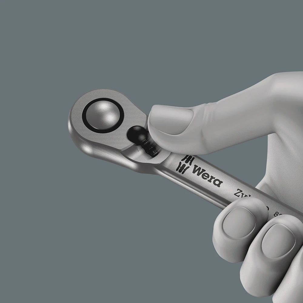 Wera 8100 SC 8 Jeu Cliquet Zyklop Metal (1/2") 4 Wera 8100 SC 8 Jeu Cliquet Zyklop Metal (1/2") – Image 4