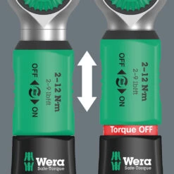 Wera Safe-Torque A1 - Clé Dynamométrique 1/4" (2-12Nm) -Vélos Équip Magasin Wera Safe Torque A1 05075800001 4