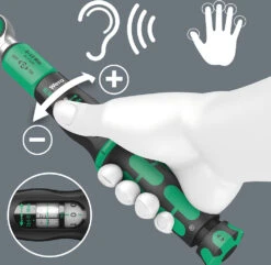 Wera Safe-Torque A2 - Clé Dynamométrique 1/4" (2-12Nm) -Vélos Équip Magasin Wera Safe Torque A2 4013288223036 6