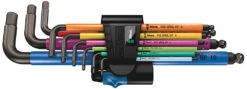 Wera 950/9 Hex-Plus Multicolour HF 1 Jeu De Clés Mâles Coudées