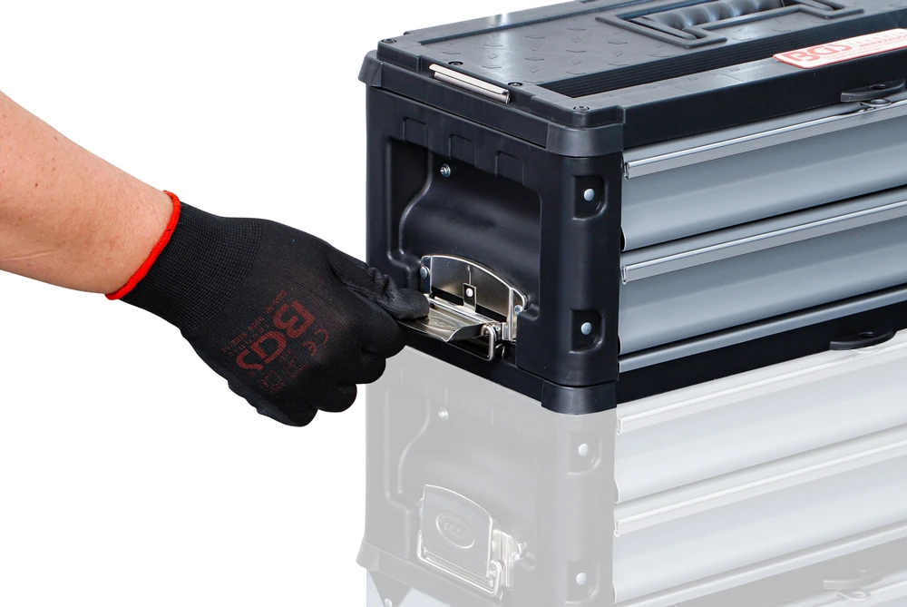 Mallette à Outils à Coque Dure Rehausse Avec 2 Tiroirs 6 Mallette à Outils à Coque Dure Rehausse Avec 2 Tiroirs – Image 6