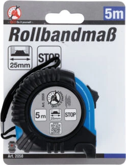 Kraftmann - Mètre à Ruban 5m -Vélos Équip Magasin bgs technic 2058 09 Kraftmann Rollbandmass 5m